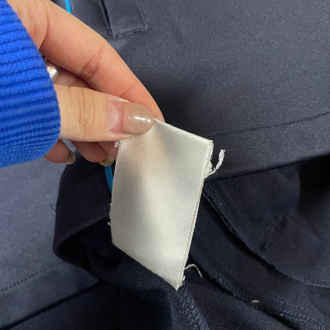 아디다스 네이비 트랙탑 져지 L 상품이미지5