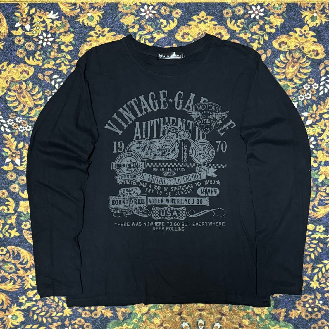 [재패니즈]빈티지 모터사이클 롱슬리브 상품이미지1