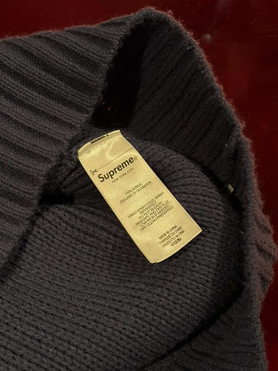슈프림 23FW 니트 m 상품이미지4