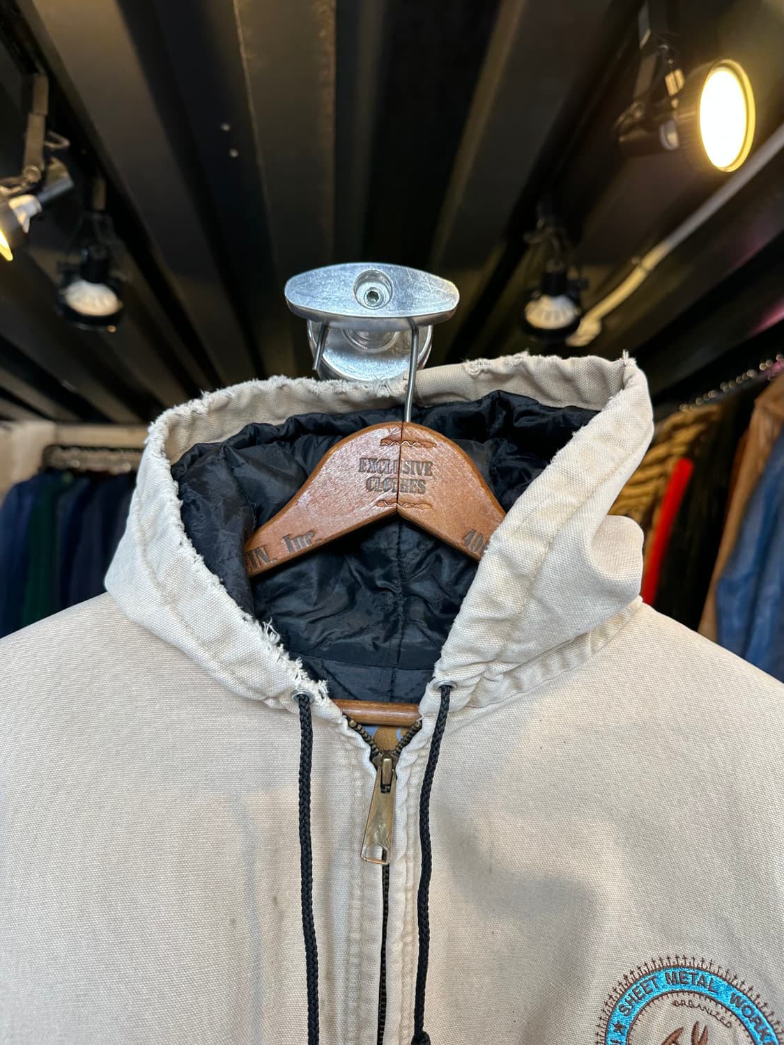 00s 칼하트 디트로이트 덕 액티브 워크자켓 상품이미지3