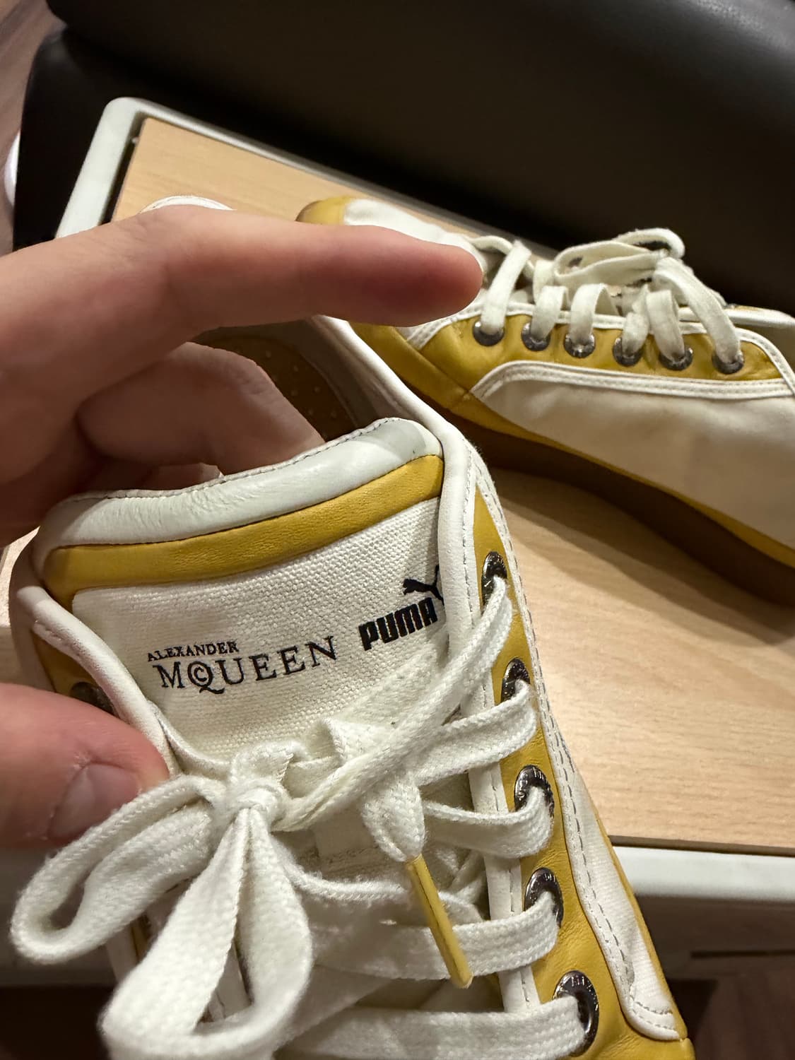 Puma Alexander McQueen 캔버스 스니커즈 290 상품이미지3
