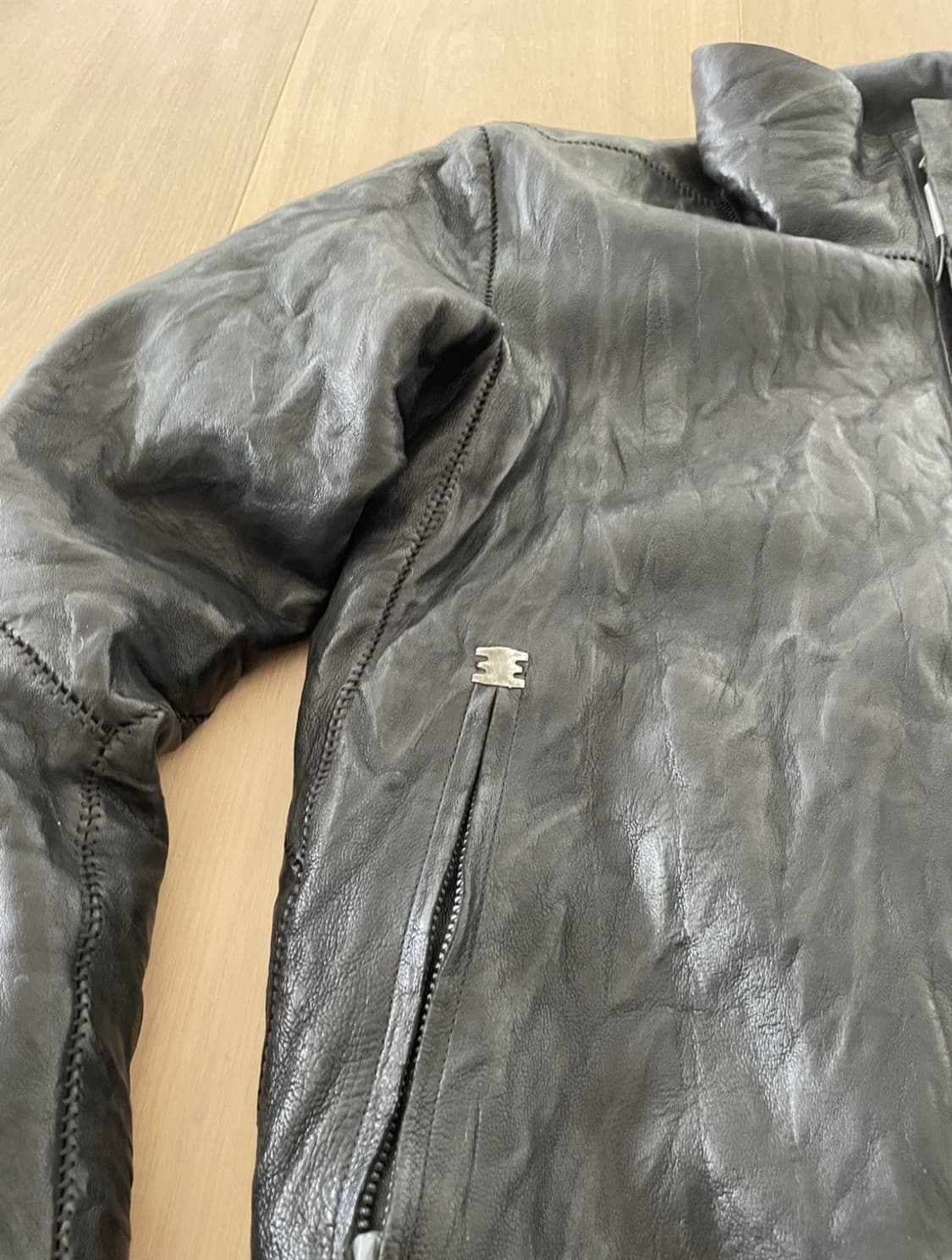 Isaac Sellam Lamb Skin Bomber Jacket 상품이미지6