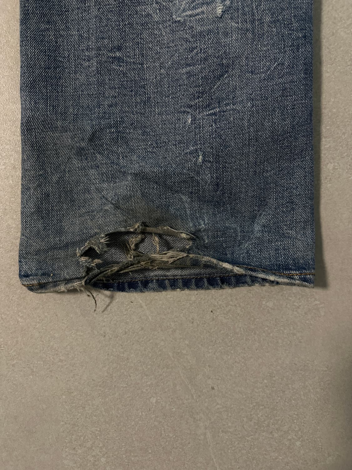 디젤 부츠컷 데님 버튼플라이 W33  L30(황금사이즈) 상품이미지4