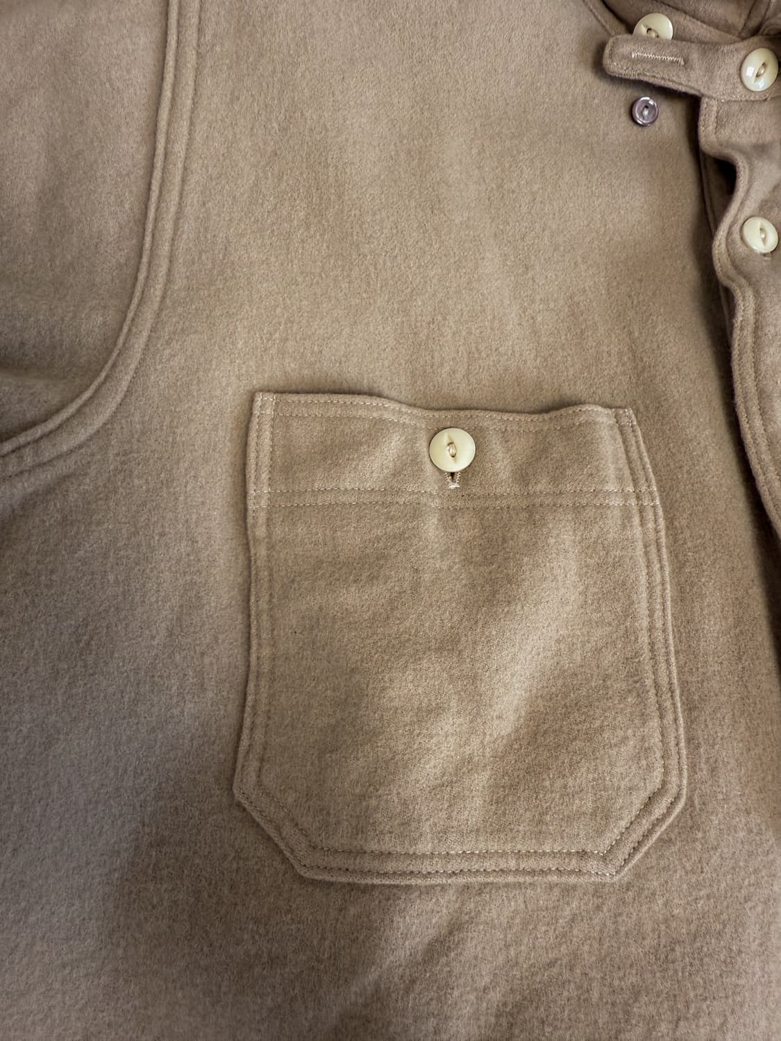 리얼맥코이 울 워크셔츠 풀오버 M 상품이미지4