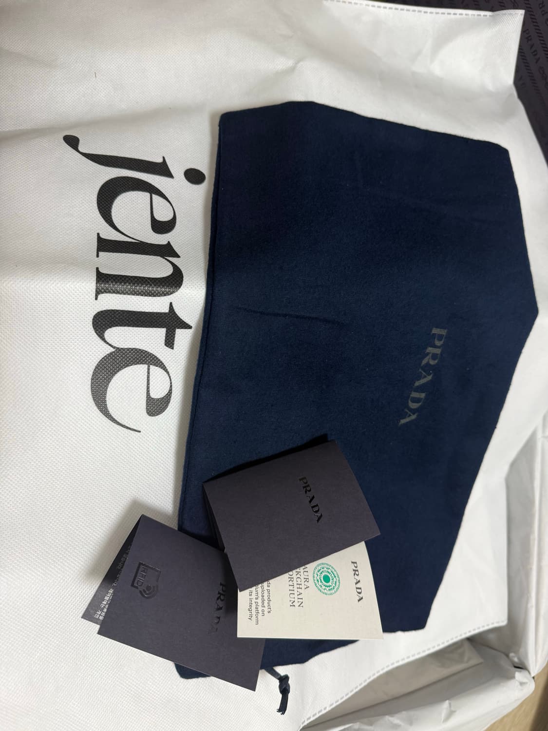 프라다 브라운 레더 로퍼 슈즈 9사이즈 새상품 상품이미지8