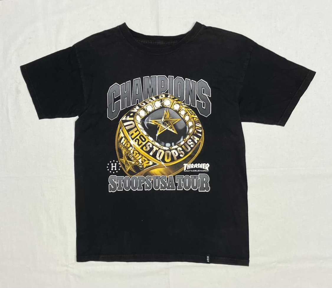 HUF X Thrasher 반팔 티셔츠 상품이미지1