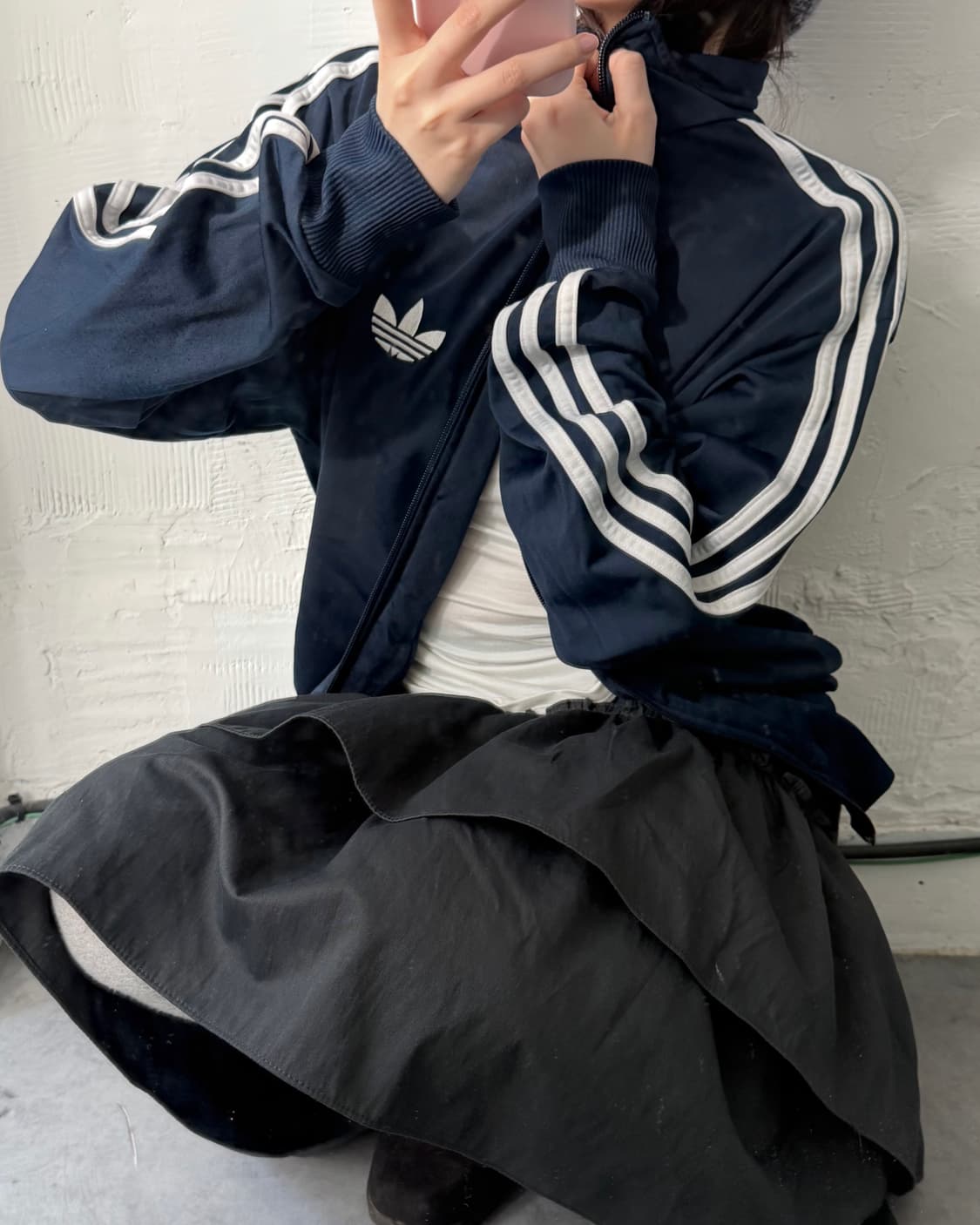 Adidas 아디다스 네이비컬러 파이어버드 트랙탑 상품이미지1