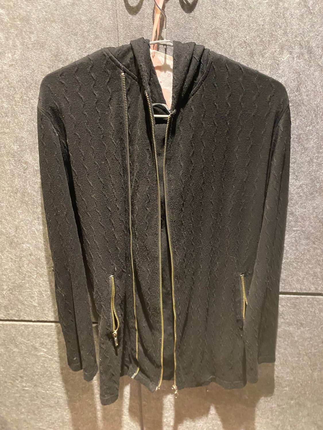 Tornado Mart archive hoodie zip up black 상품이미지4