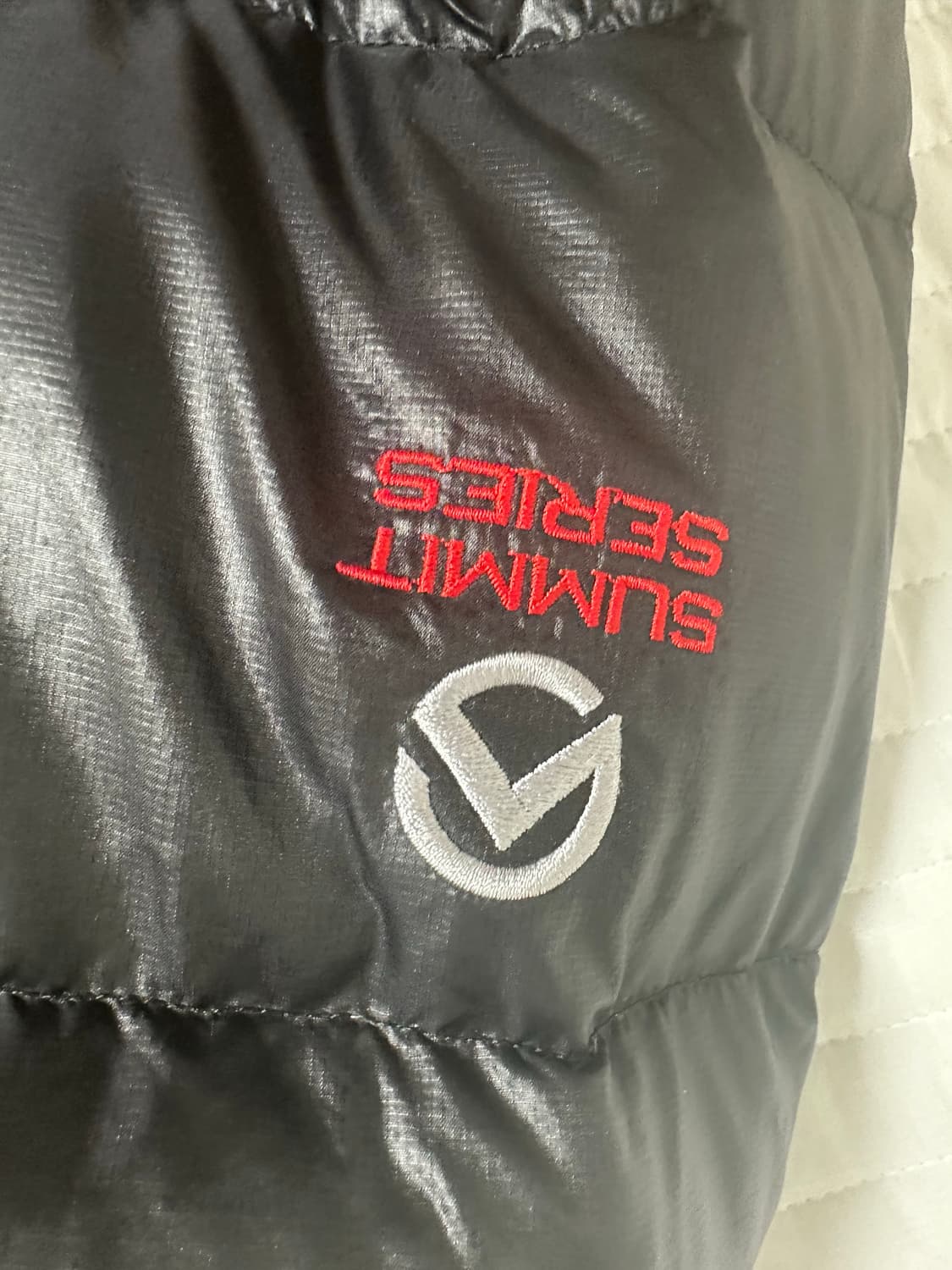 노스페이스 아콘카구아 써밋 다운 경량 패딩 자켓 블랙 상품이미지4