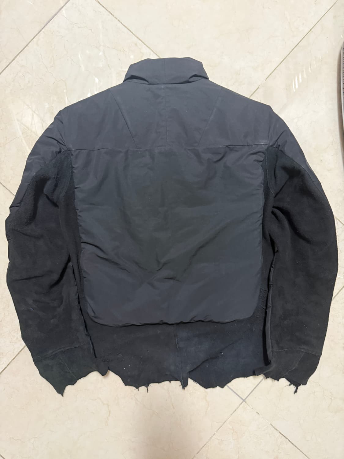 [48]솔로이스트 사슴가죽 러프아웃 패딩 상품이미지4