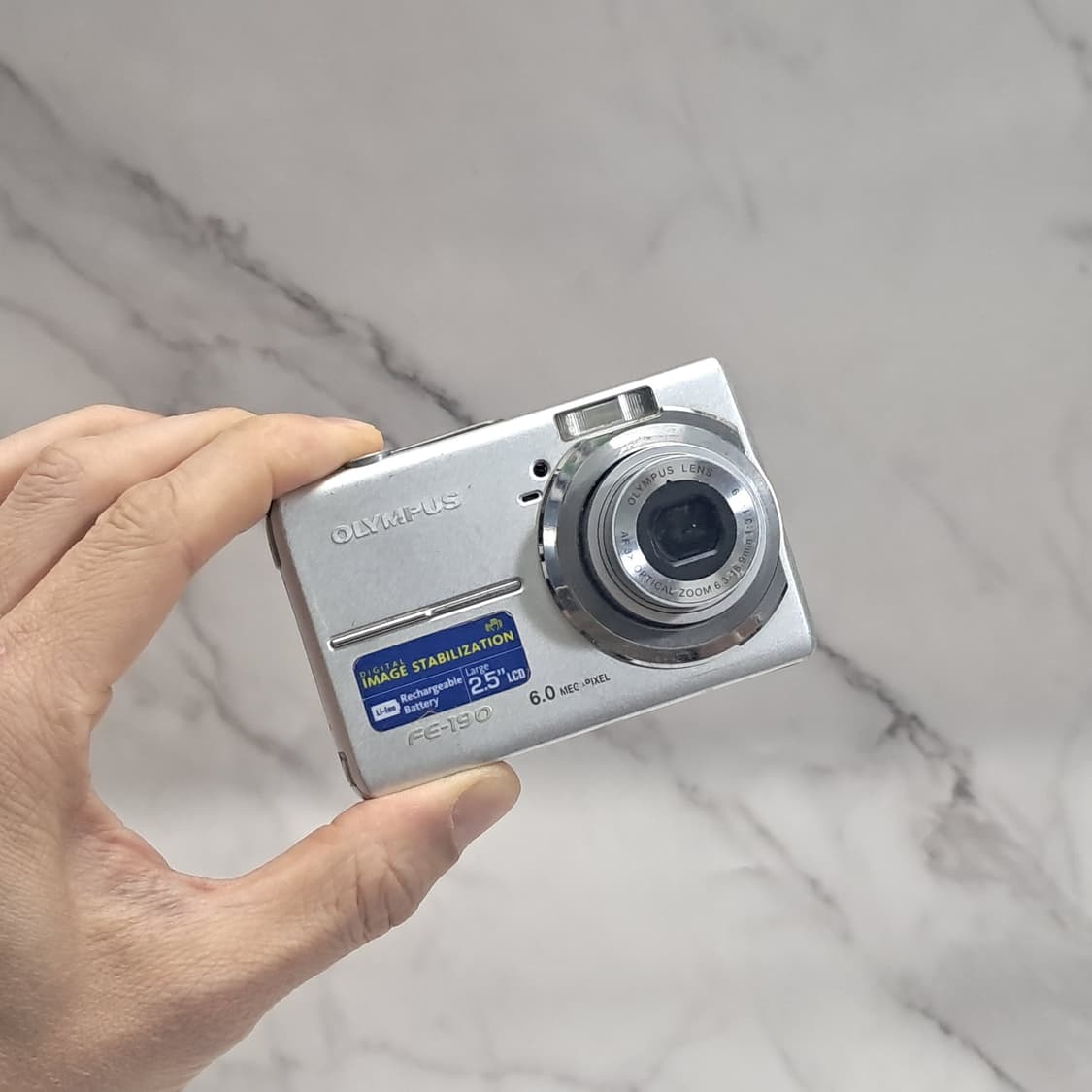 하자품)) 올림푸스 디카 FE-190 빈티지 카메라 상품이미지1
