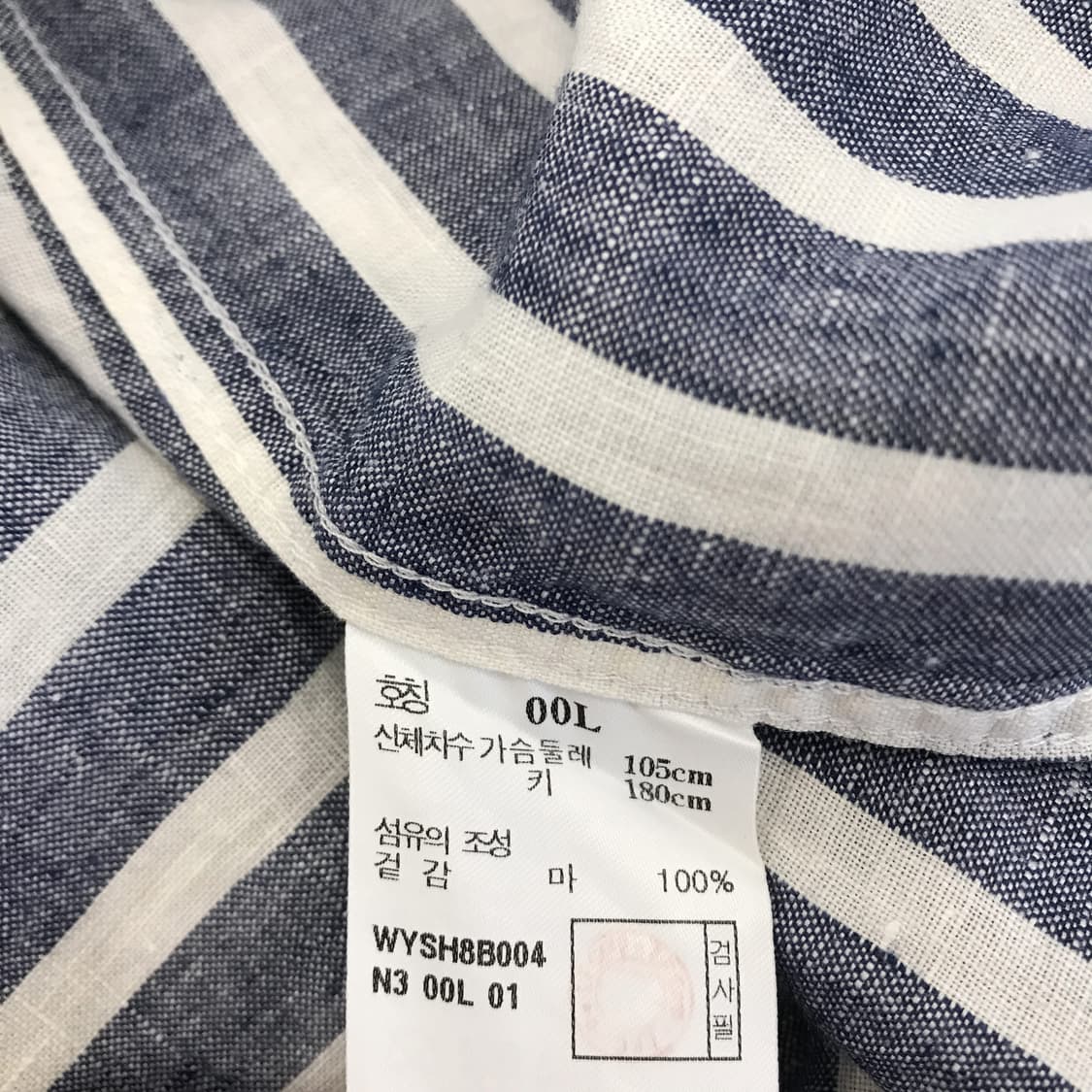 질스튜어트뉴욕 린넨100프로 셔츠 [L] 상품이미지6