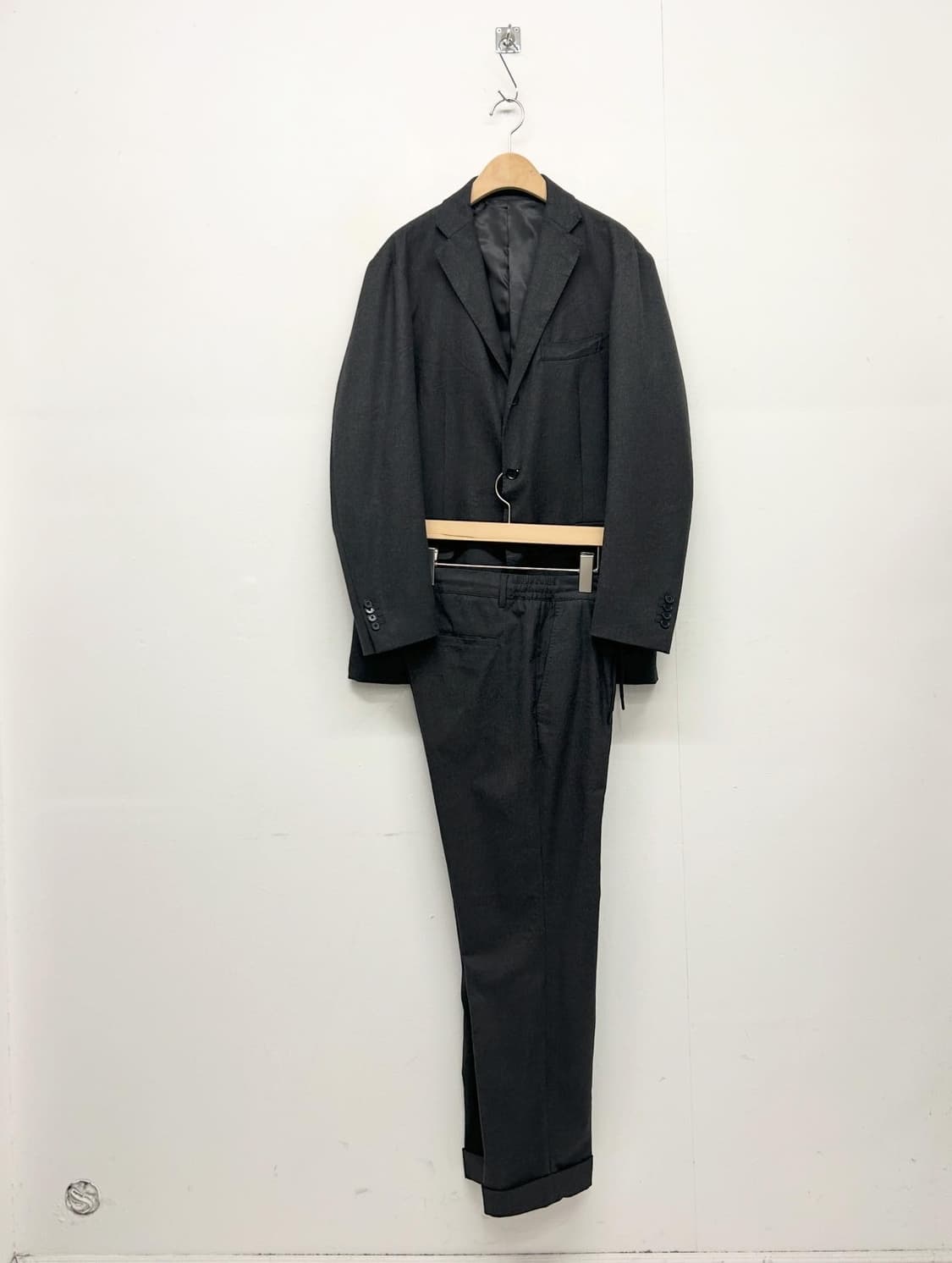 Salon de GW X Ring Jacket 차콜그레이 수트 셋업 상품이미지2