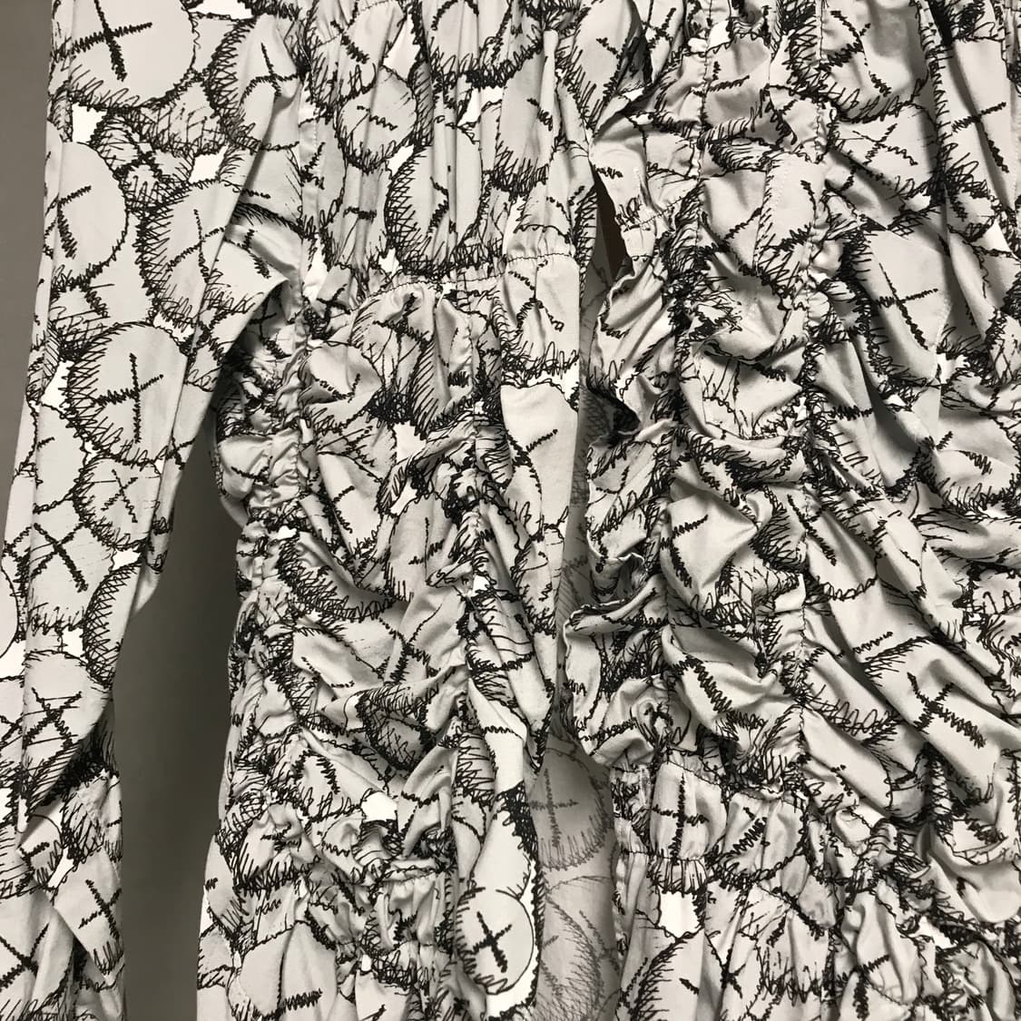 꼼데가르송 셔츠 셔링 패턴 셔츠 S(W) 상품이미지4