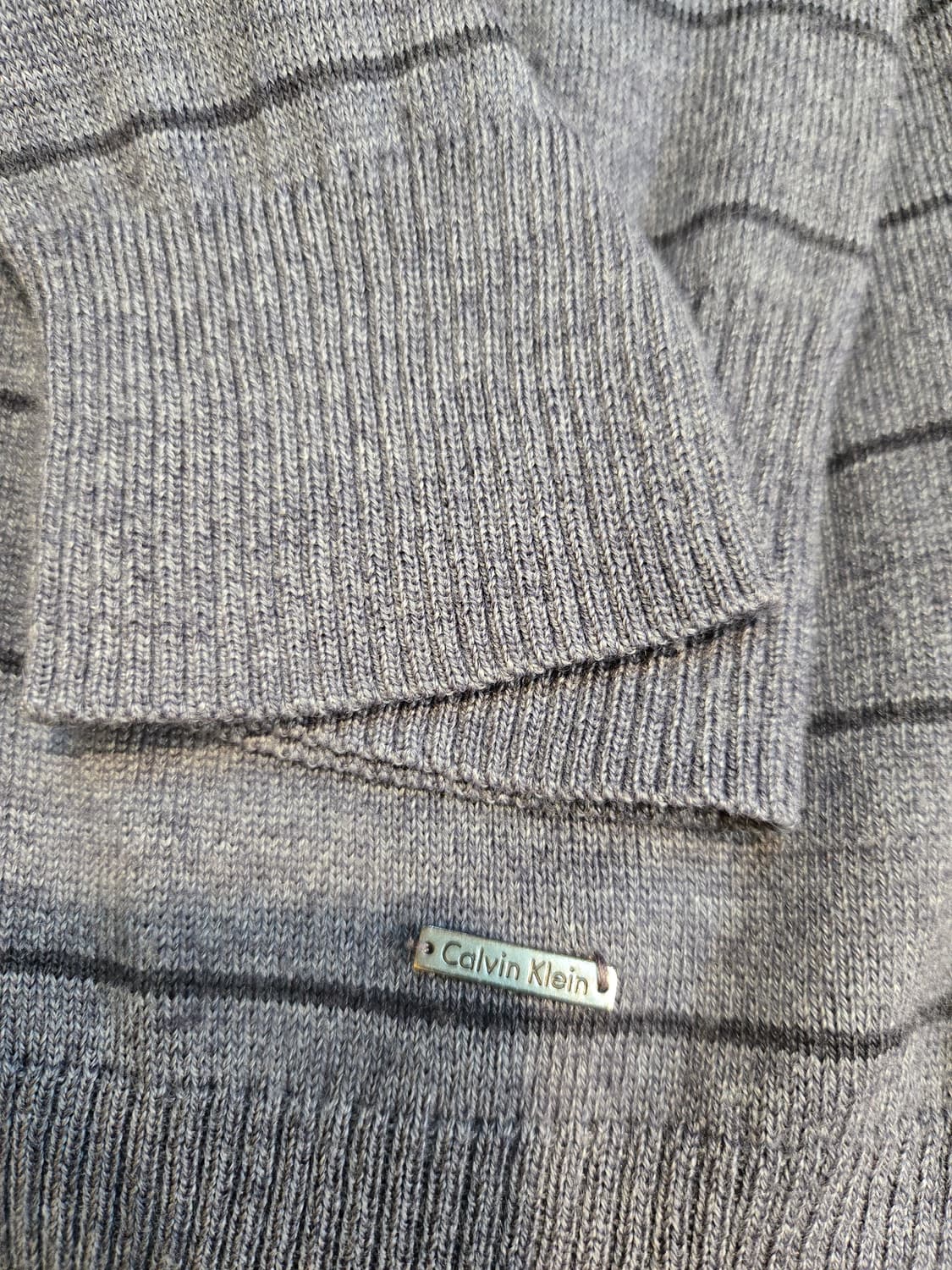 캘빈클라인 남성 울 니트 새상급 M 상품이미지4