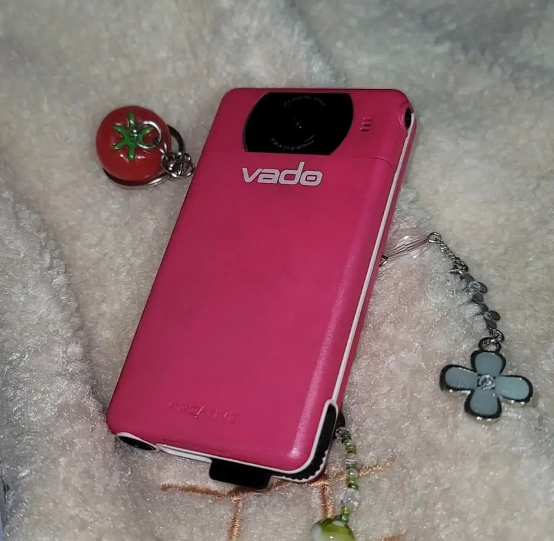 크리에이티브 바도 포켓 고전 캠코더 핑크 상품이미지2