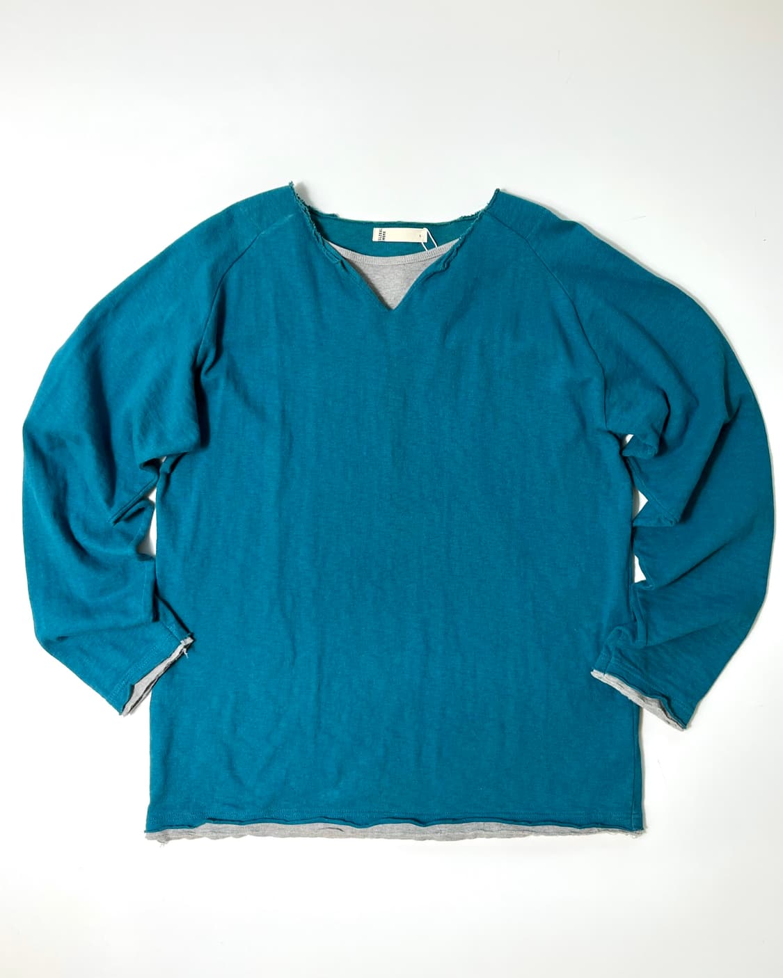 Global Work 블루 레이어드 맨투맨 티셔츠 상품이미지10