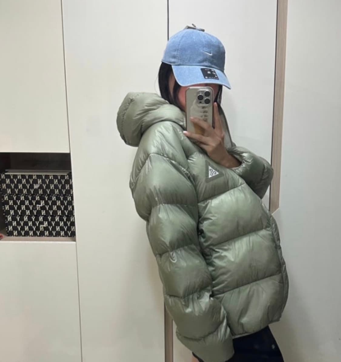 나이키 ACG 루나 레이크 패딩 라이트 아미 색상 XL  상품이미지4