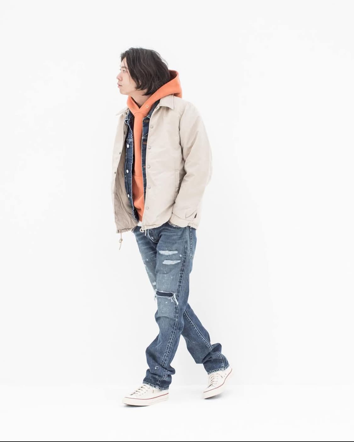 비즈빔 18 FW 코치 자켓 블랙 상품이미지5