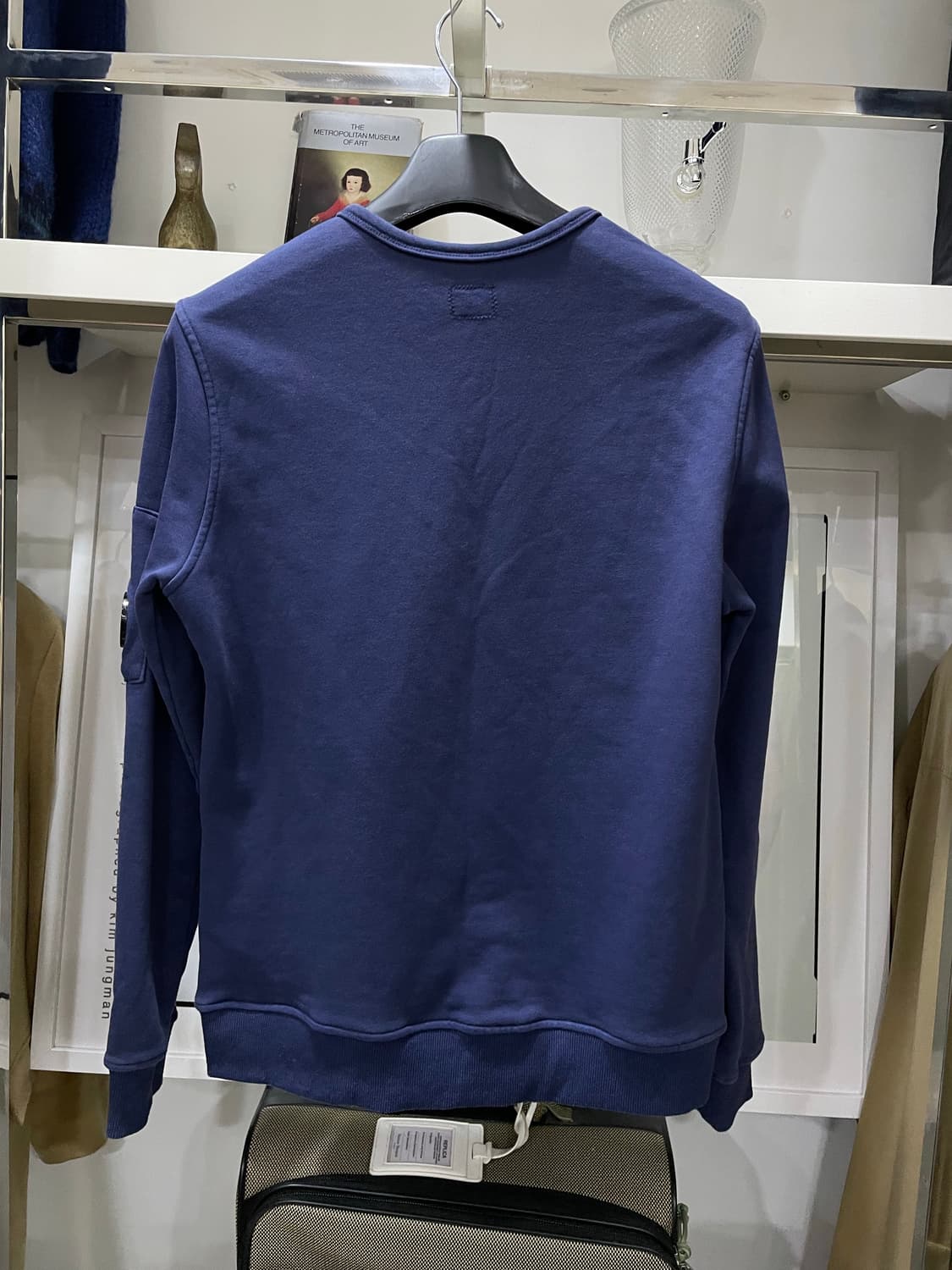 CP컴퍼니/빈티지네이비 맨투맨티(S) 상품이미지2