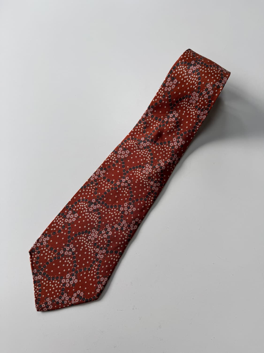 빈티지 실크 넥타이 10cm 상품이미지1