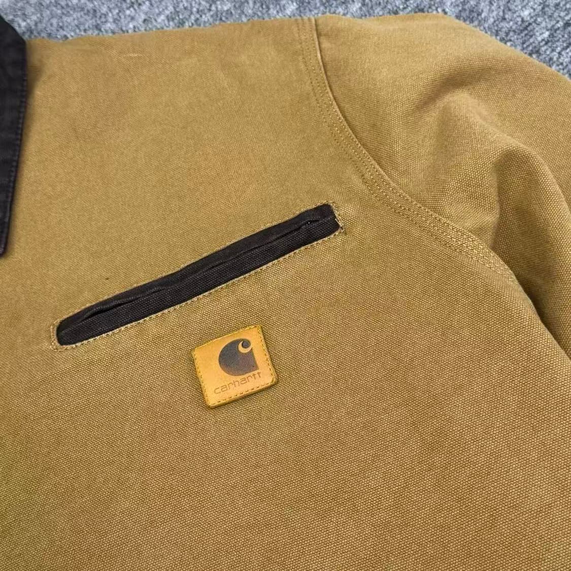 칼하트 블랭킷 라인드 릴렉스드 핏 레귤러 덕 디트로이트 자켓 칼하트 L 상품이미지5
