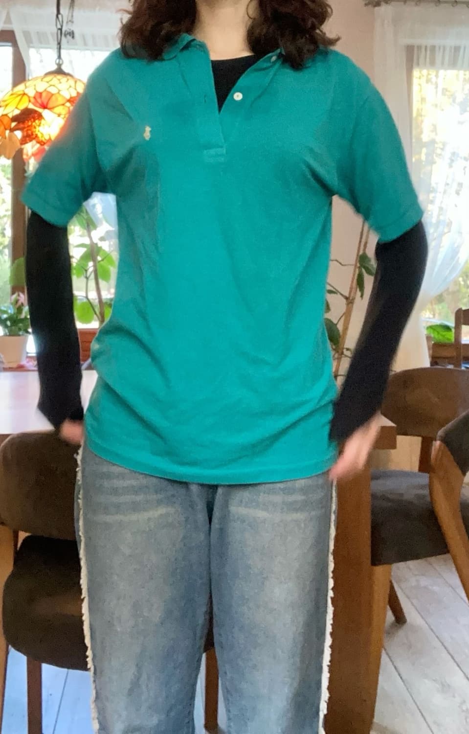 폴로 녹색 반팔 폴로티 상품이미지2