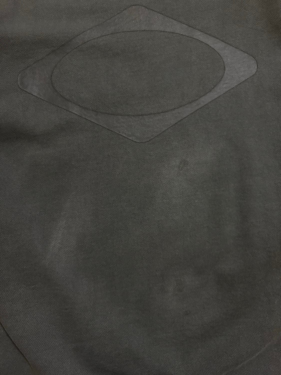 미스치프 롬버스 사이드 버튼 업 후드 워시드 차콜 상품이미지2