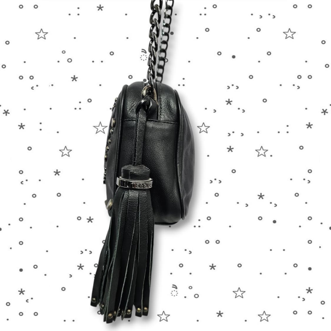 Uterque 스터드 악마 날개 크로스백 상품이미지4