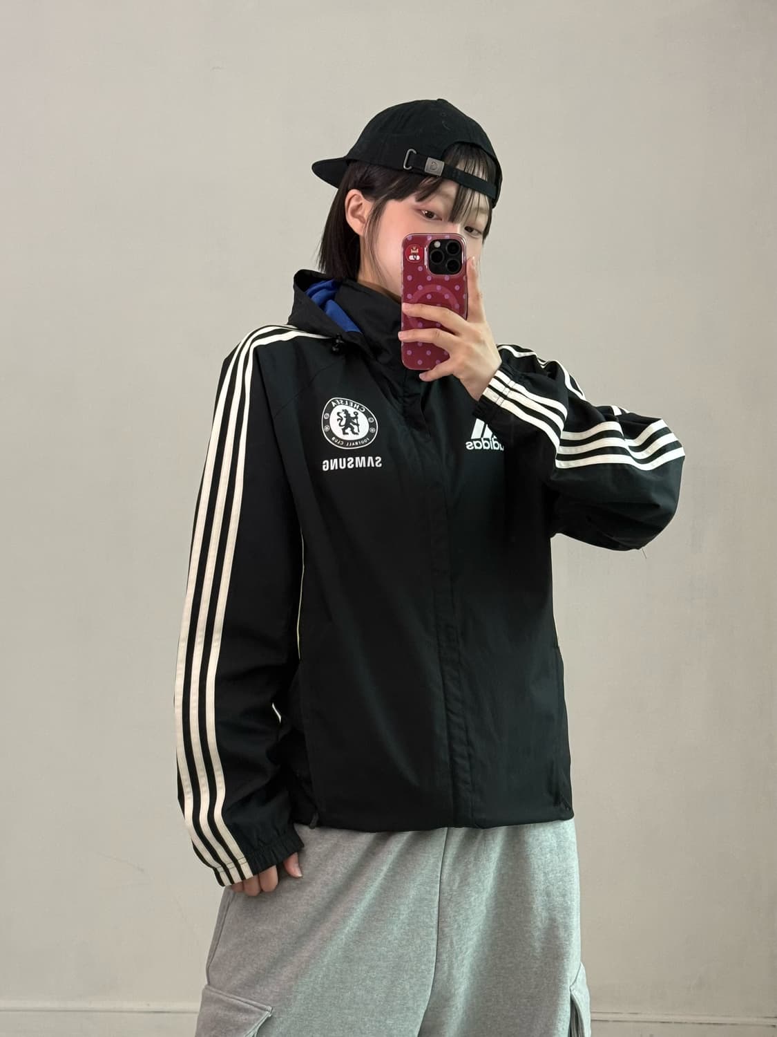 아디다스 11-12시즌 첼시 바람막이 상품이미지1