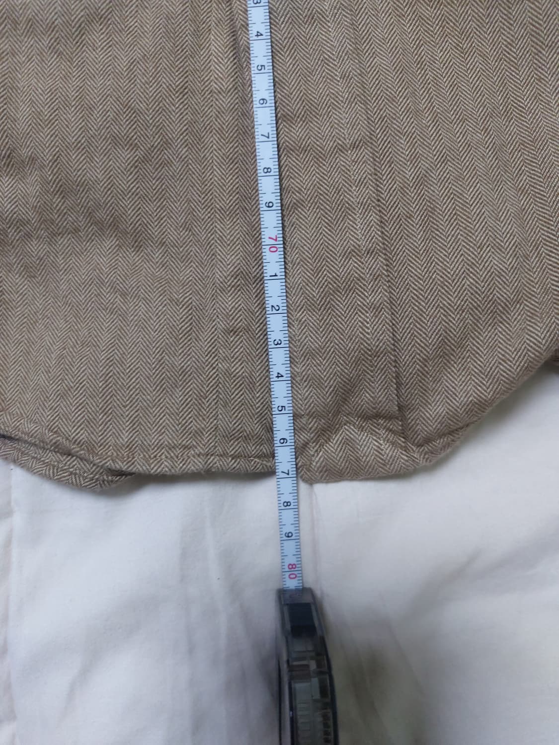 폴로 헤링본 브라운 셔츠 상품이미지6