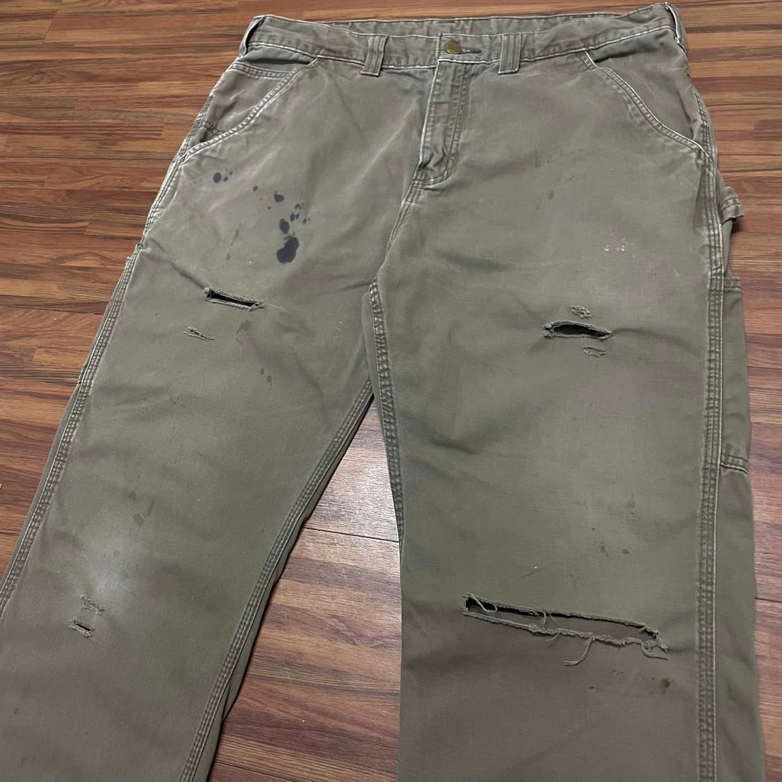 칼하트 싱글니 카펜터 디스 워크팬츠 dfe 다크 커피 36 상품이미지2