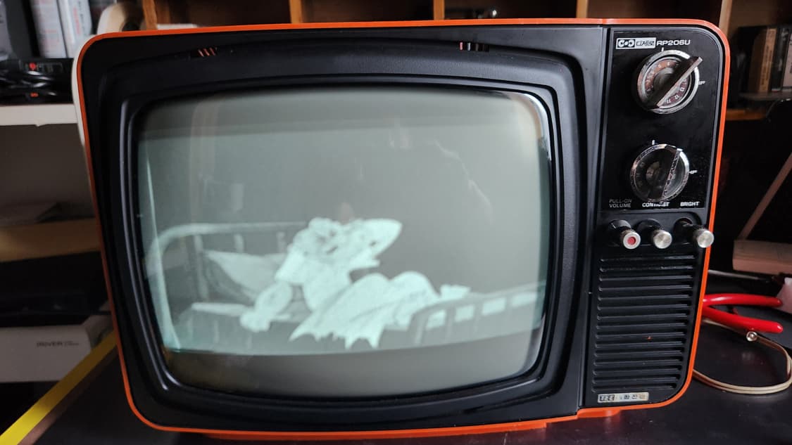 대한전선 12인치 빈티지 TV 레트로소품 상품이미지1