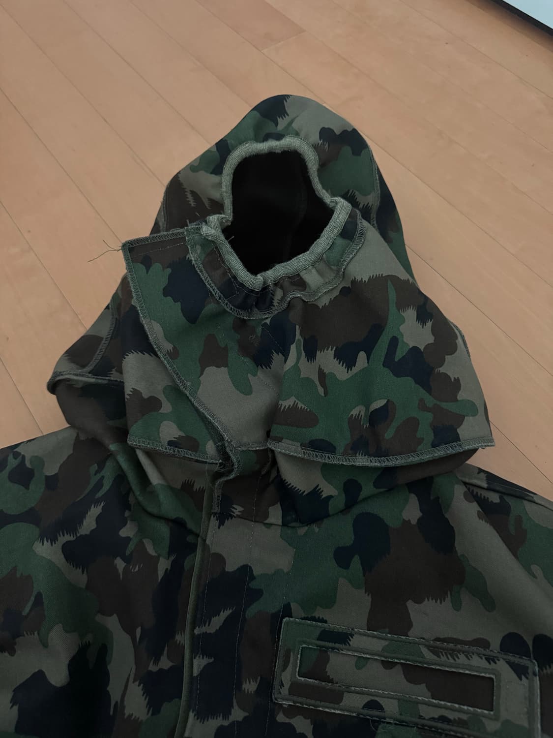 90s 스위스 밀리터리 NBC 프로텍티브 슈트자켓 (100) 상품이미지3