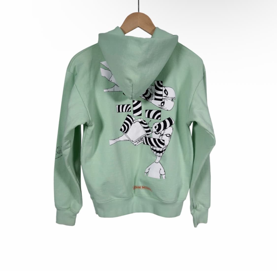 [S] 크롬하츠 매티보이 러스트 후드 티셔츠 민트 그린 상품이미지3
