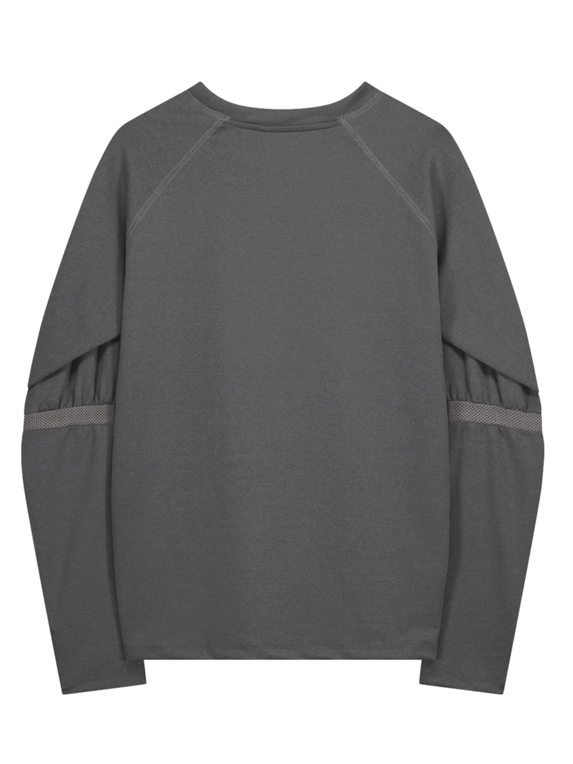 오호스 Mesh Band Puff Sleeve/ Charcoal 상품이미지2