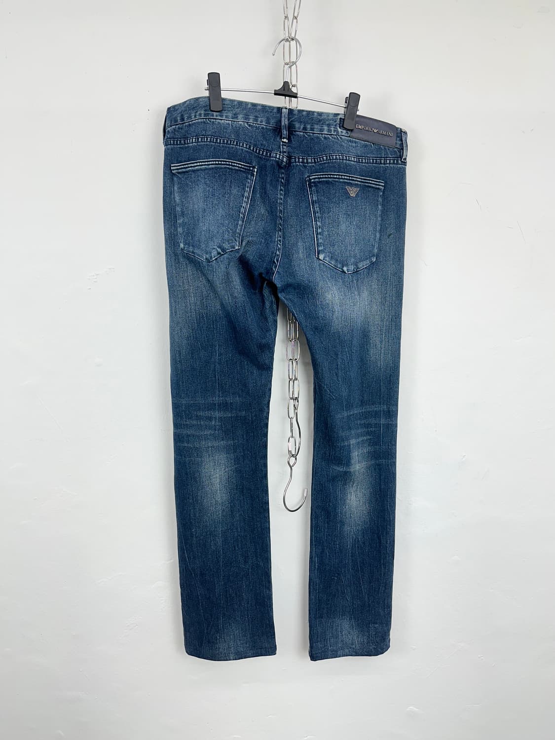 Emporio Armani Back Logo Detail Denim 상품이미지5