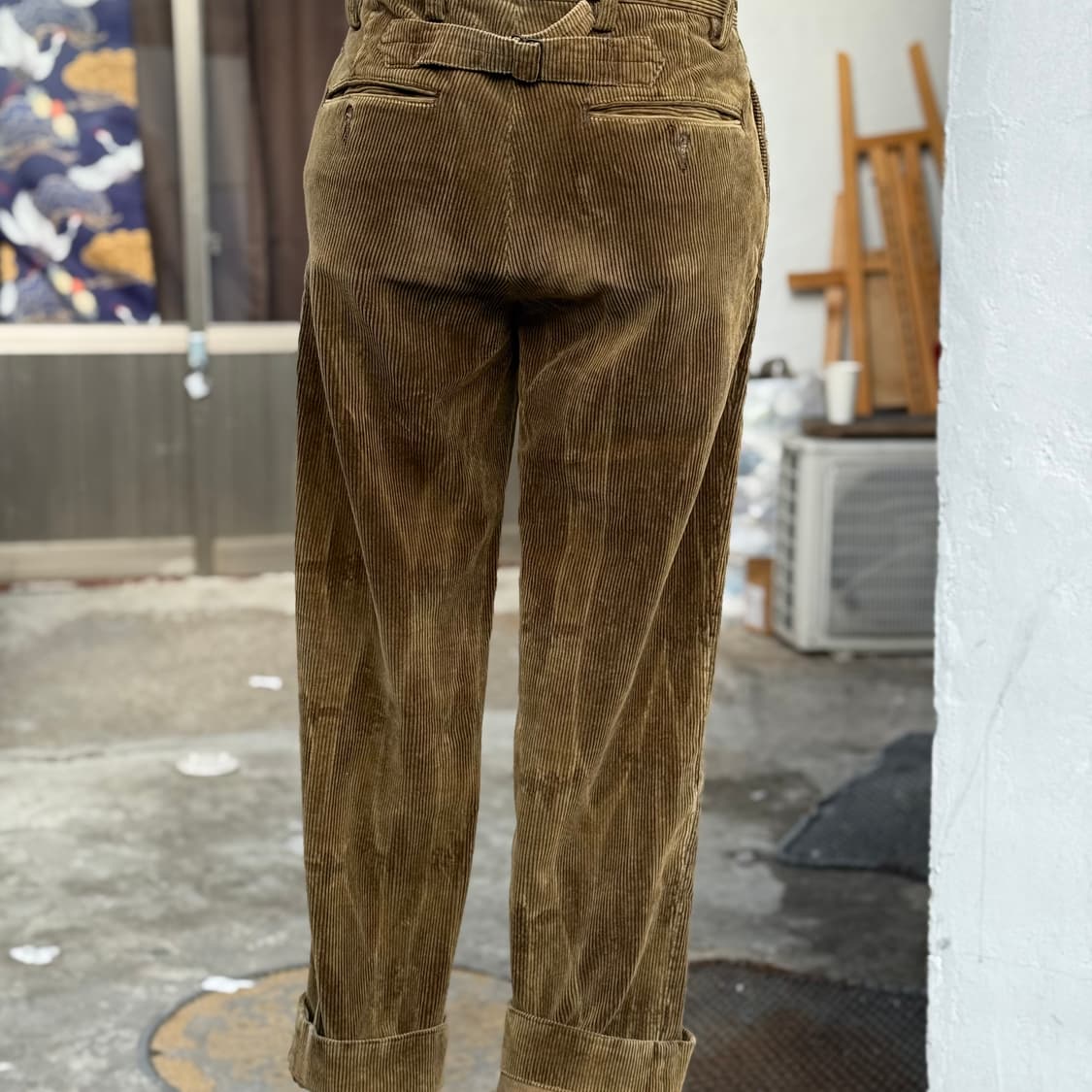 90's 복각 폴로 랄프로렌 올웨더 코듀로이 팬츠 30 상품이미지10