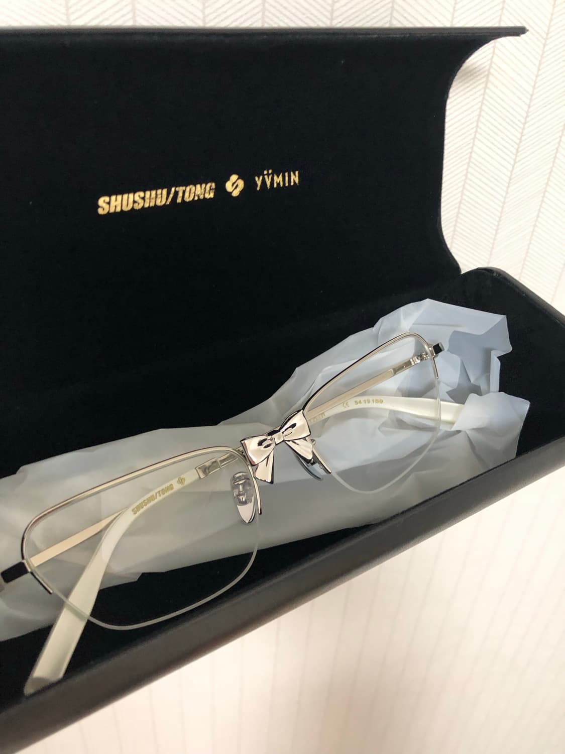 슈슈통 위민 안경 실버 상품이미지2