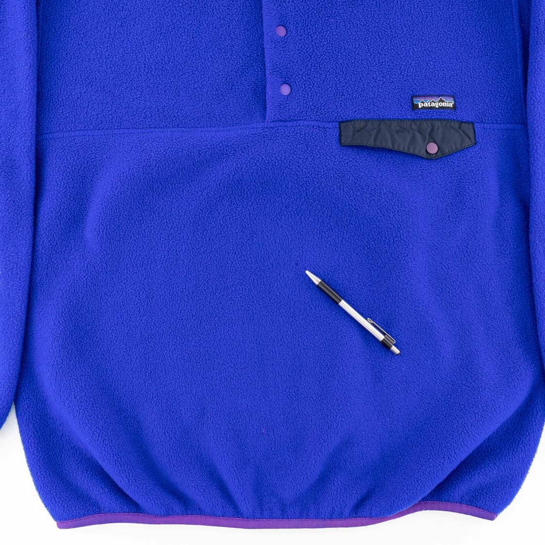 90s 파타고니아 신칠라 스냅-T 블루/퍼플 USA 상품이미지10
