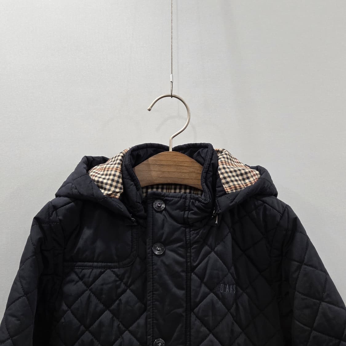 닥스 키즈 퀼팅자켓 네이비 110/5Y  상품이미지2