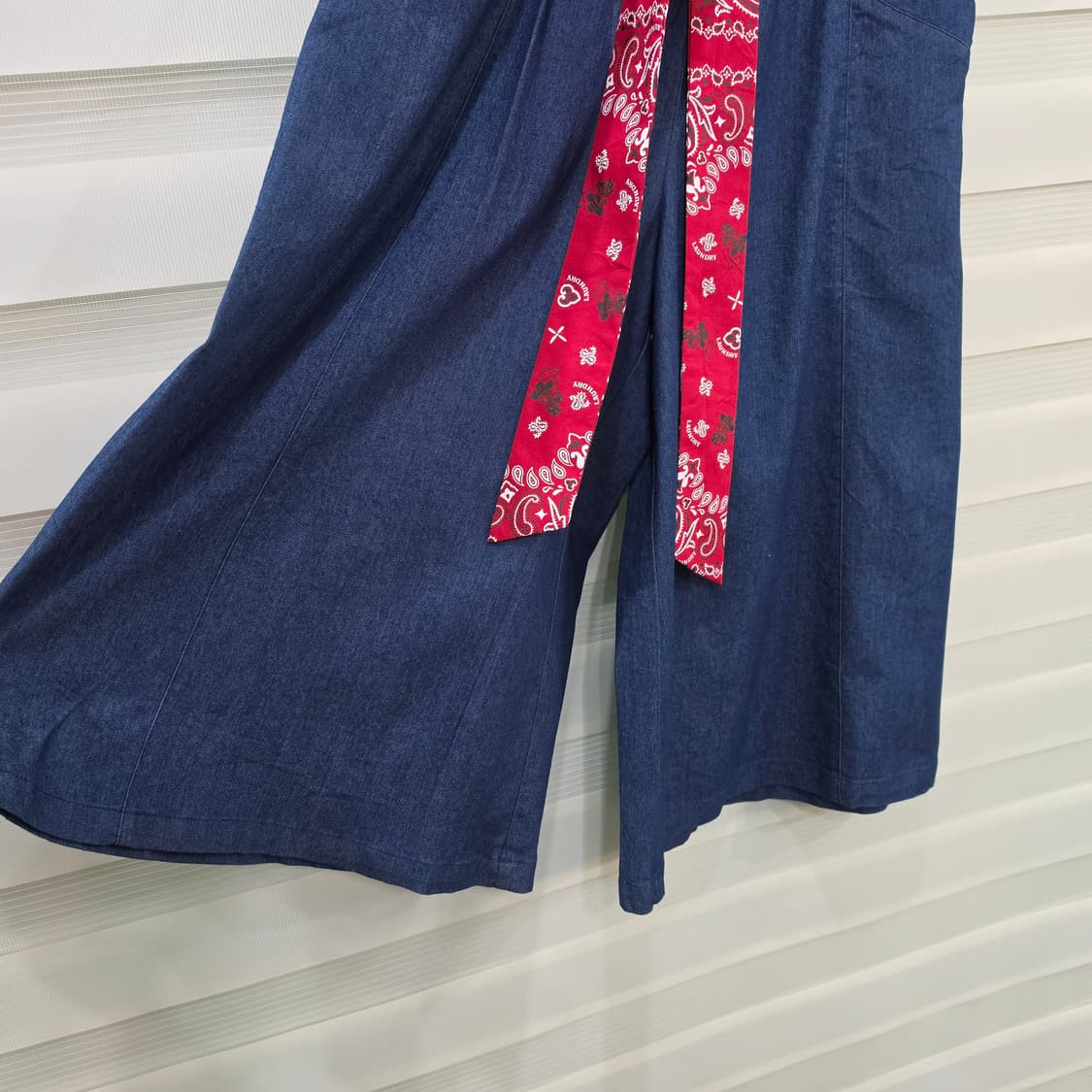 일본 Laundry 와이드 크롭팬츠- 우먼프리 상품이미지4