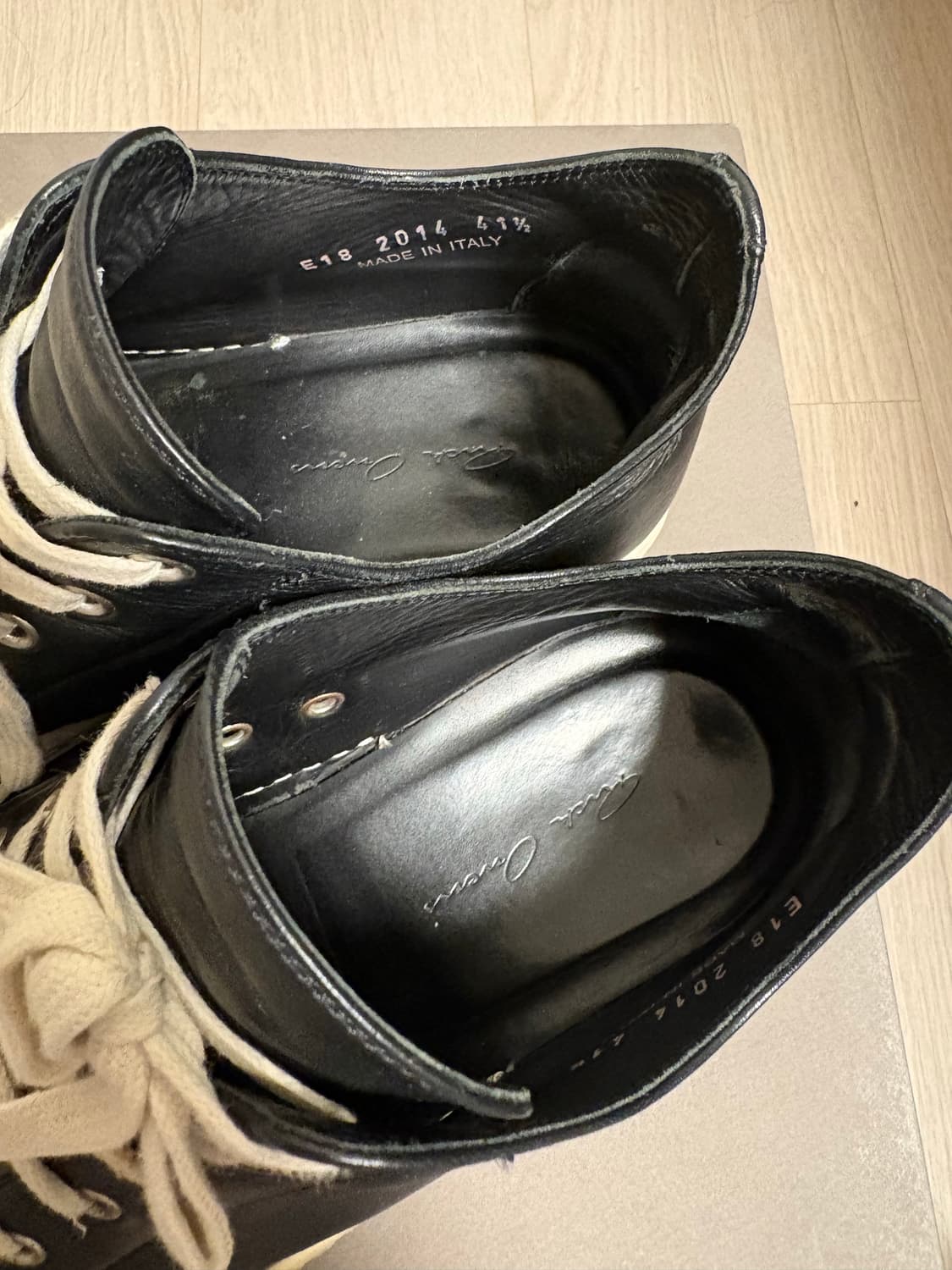 릭오웬스 lpo 라몬즈 로우 41.5 상품이미지4