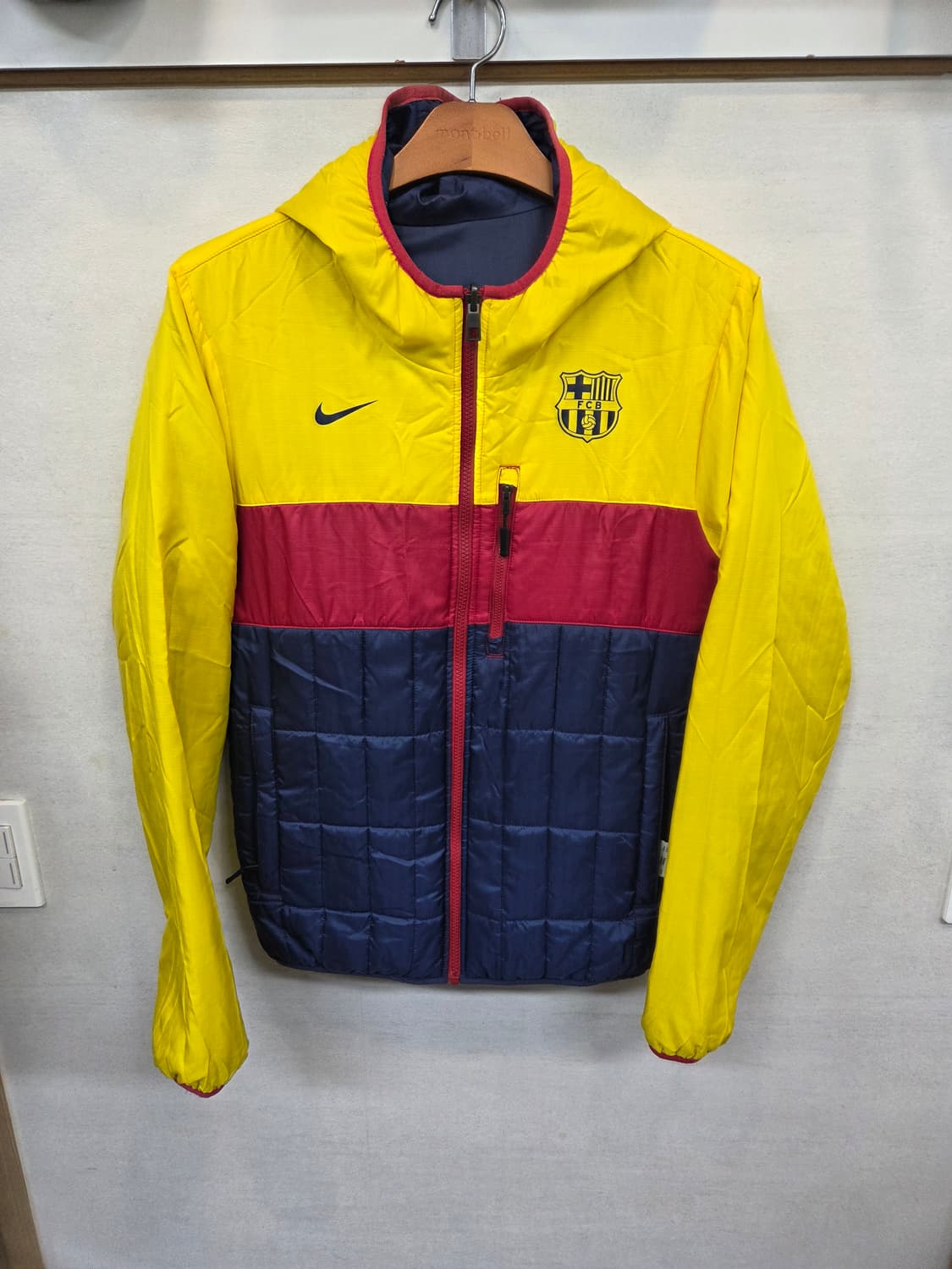 나이키 바로셀로나 리버시블 경량패딩 후드자켓 s 상품이미지3