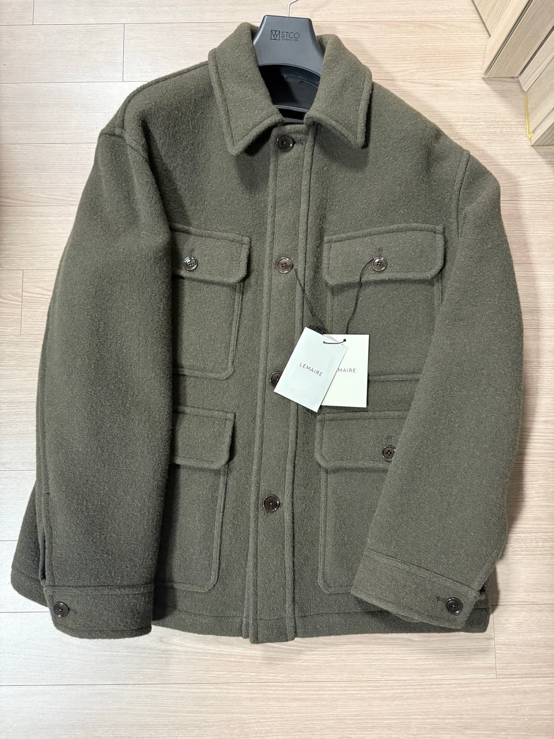 [50] 르메르 울 헌팅 자켓 퓨처 그린 상품이미지1