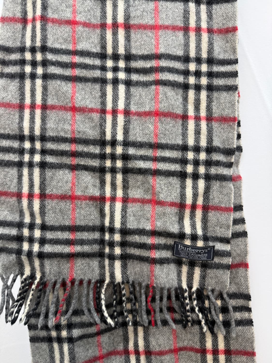 [정품] 버버리 캐시미어 100% 머플러 상품이미지1
