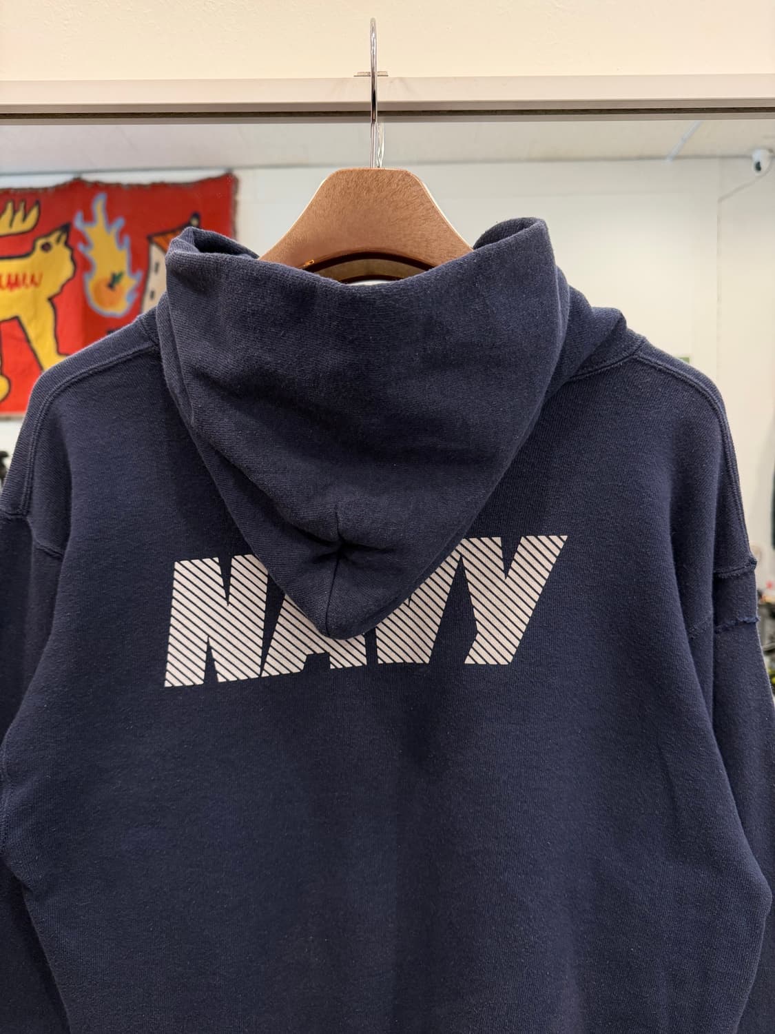 90s Soffee U.S.Navy 미해군 스웻 후드 (USA) 상품이미지6