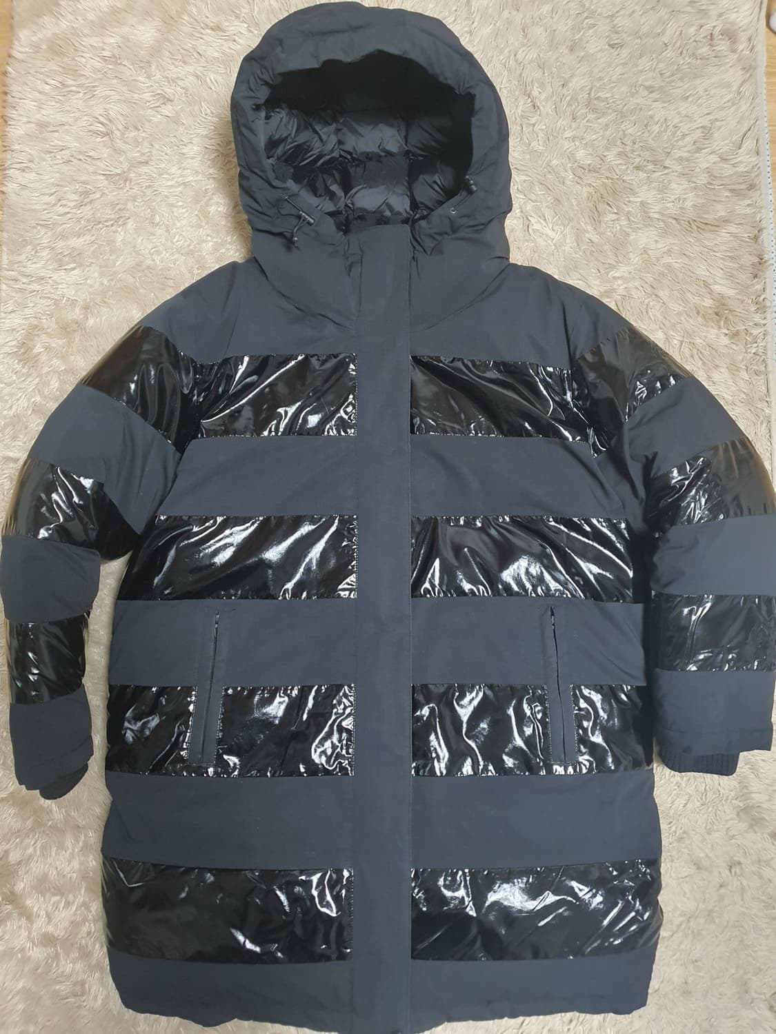 코오롱 구스다운 패딩 상태 굿 사이즈 여 95 상품이미지1