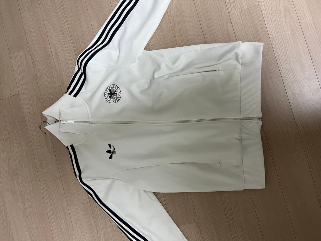 아디다스 독일 버켄바우어 트랙 탑 오프 화이트 XL 상품이미지2