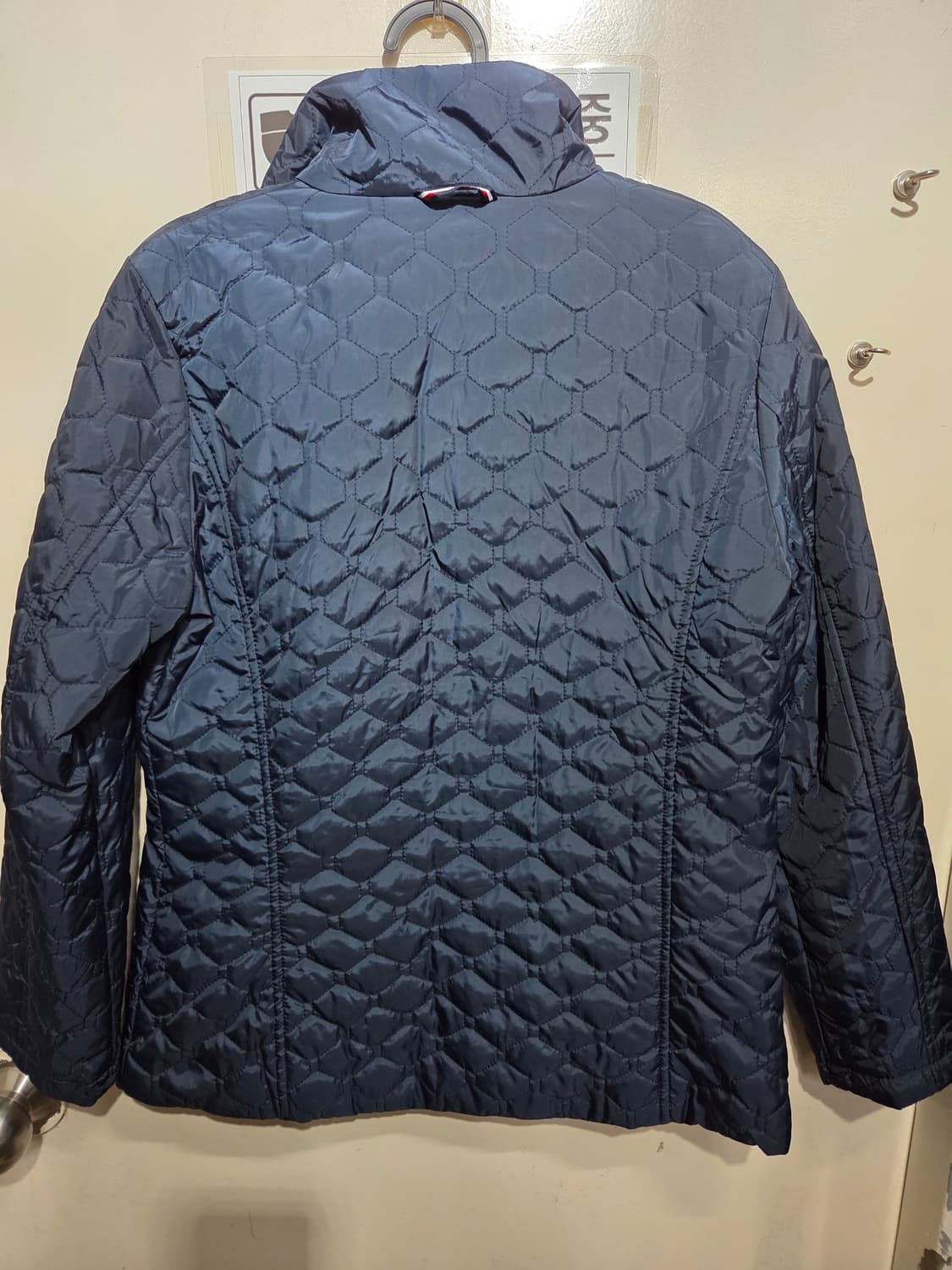 타미힐피거 네이비 퀼팅패딩 상품이미지2